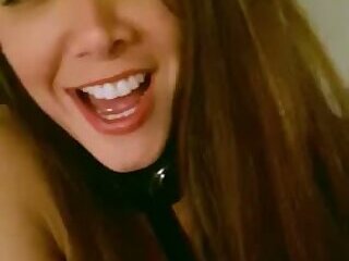 Miss Trans INTERNATIONAL Mouth fucking and Slapping Her Bitch