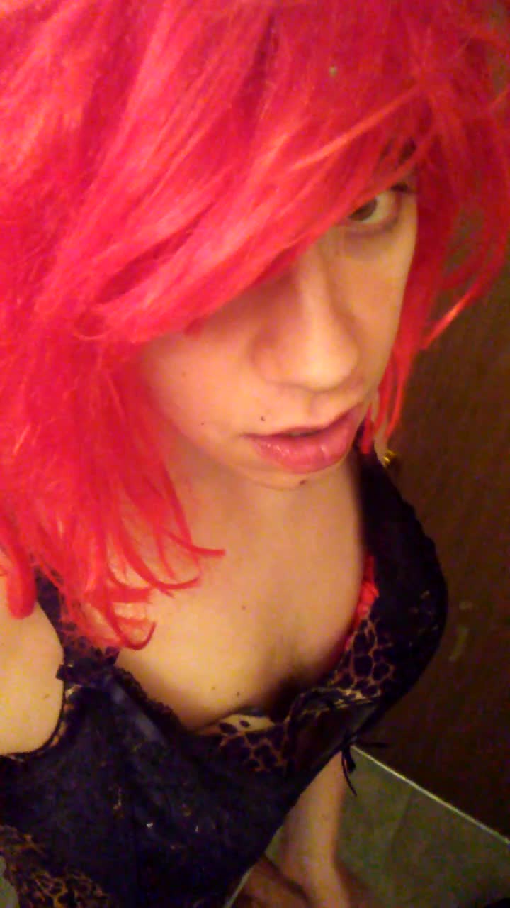 sissy slut playing