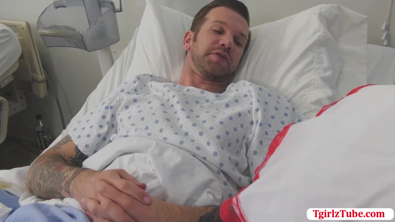 Longhair Tbabe Nurse Erica Cherry teases and bangs her boyfriend