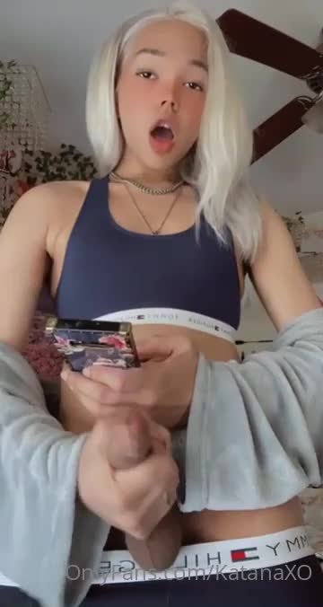 KatanaXO Huge Horse Cock Cum