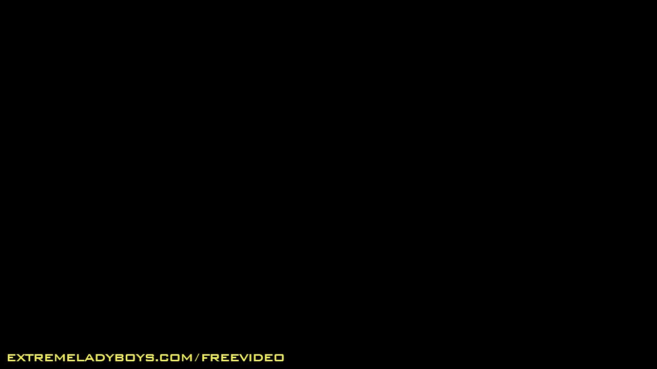 Slender asian ladyboy in tight dress rides her man&#39;s cock till orgasm