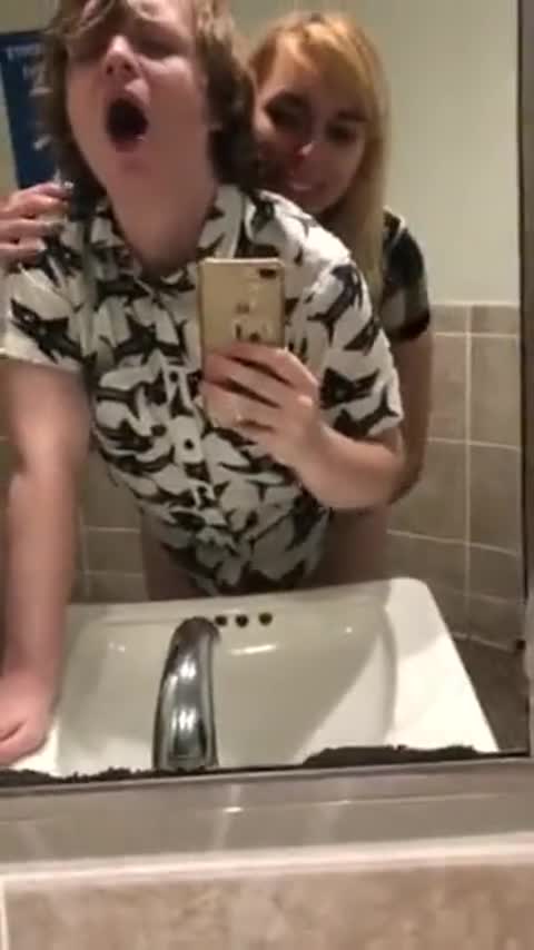 young trans fuck her friend