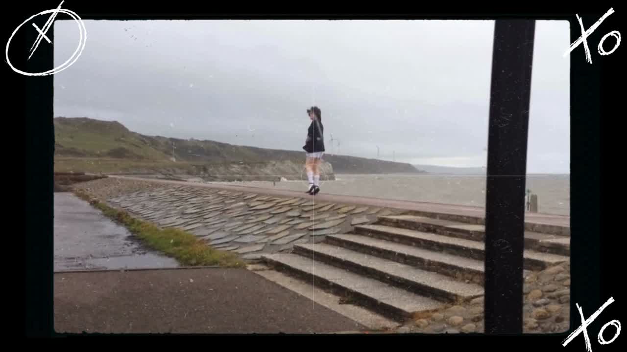 sissy neil goes for a walk