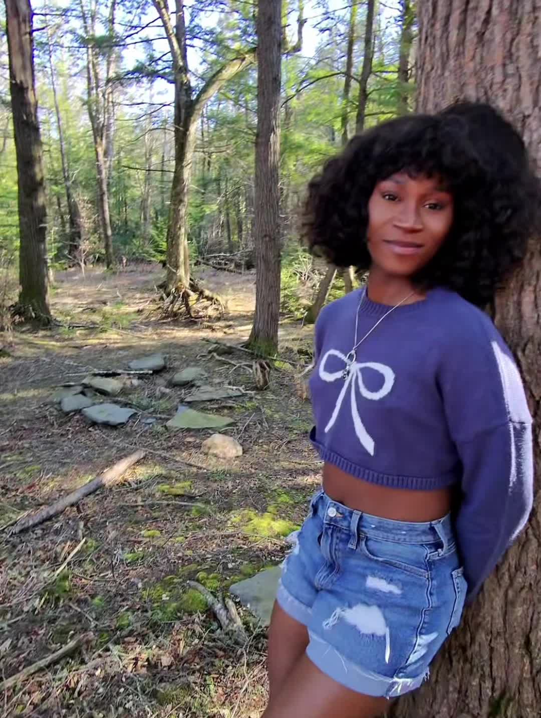 Cruising For Girlcock in the Woods POV