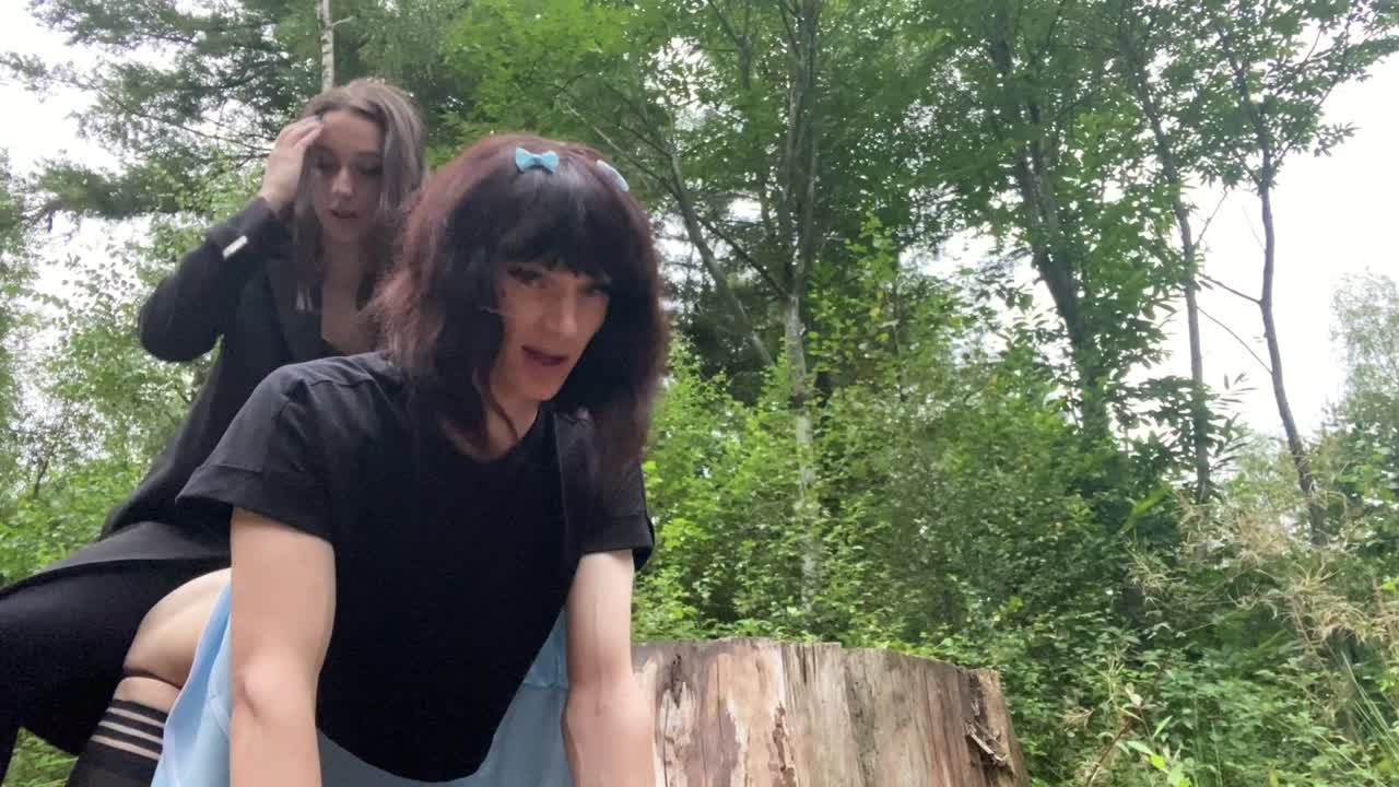 Fucked in the wood
