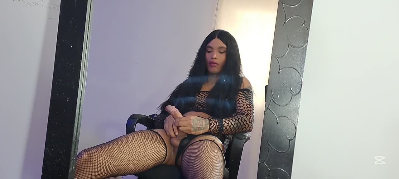 Stream of Milk on the Mirror