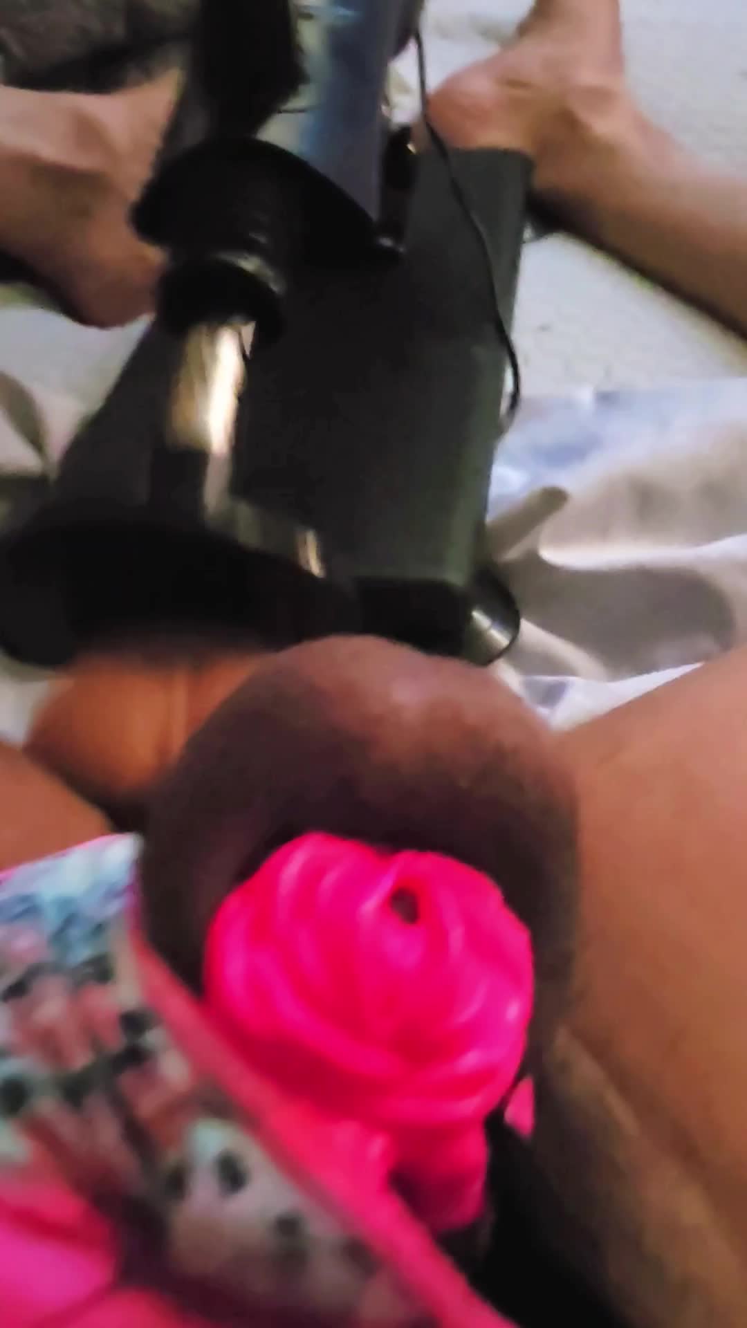 More fuck machine fun. So much cum im such a sissy slut