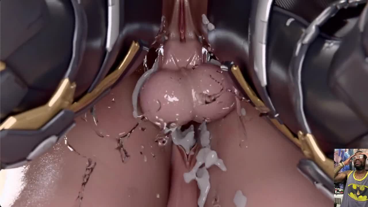 The First Descendant Futa Fucks and Cum Inflates Another Futa, Big Breast Futa Eve Cums Everywhere