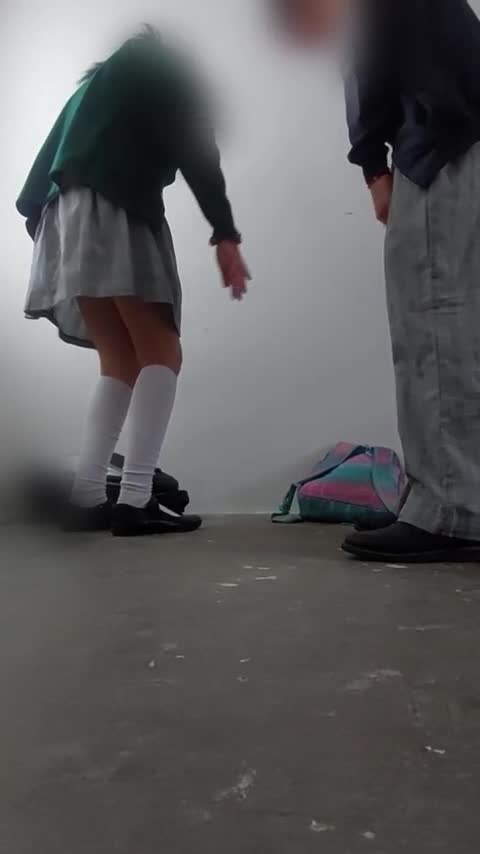 They couldn't resist going to a hotel and had sex inside the school.