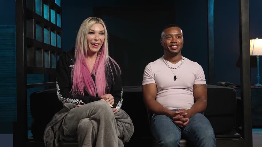 Blonde TS Loves Black Bitch Cuntboy